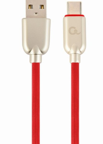 TECHMADE GEMBIRD CAVO TYPE C USB,CHARGING AND DATA,2MT,ROSSO