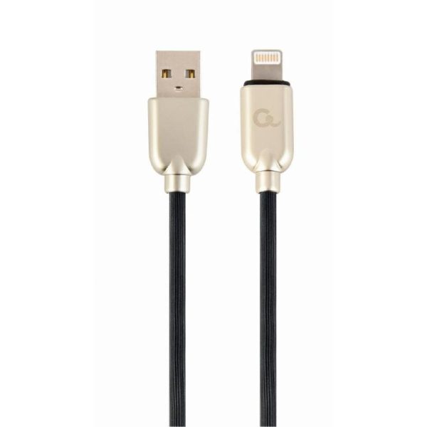 TECHMADE GEMBIRD CAVO DIRICARICA 8PIN IN GOMMA 1MT NERO