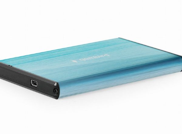 TECHMADE GEMBIRD BOX ESTERNO USB 3.0 2.5''ALLUMINIO BLU OPACO