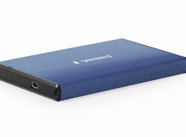 TECHMADE GEMBIRD BOX ESTERNO USB 3.0 2.5'' ALLUMINIO BLU SCURO