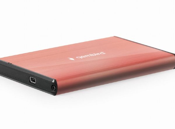 TECHMADE GEMBIRD BOX ESTERNO USB 3.0 2,5" ALLUMINIO OPACO ROSA