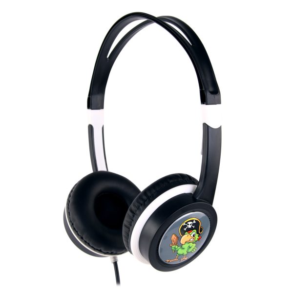 TECHMADE GEMBIRD CUFFIEPER BAMBINI CON LIMITATORE VOLUME NERE
