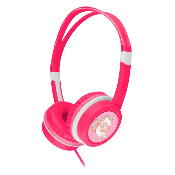 TECHMADE GEMBIRD CUFFIEPER BAMBINI CON LIMITATORE VOLUME ROSA