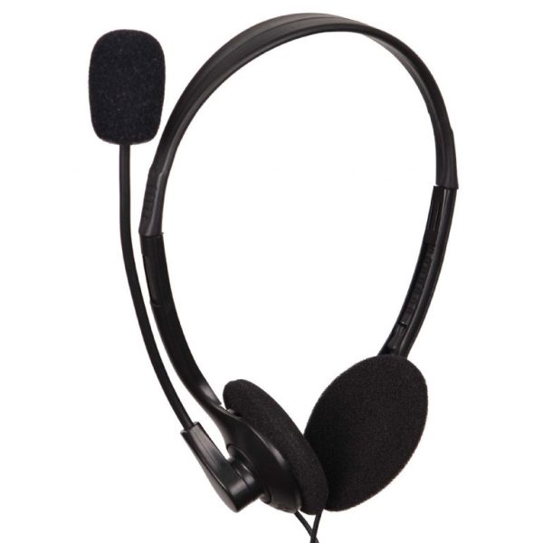 TECHMADE GEMBIRD CUFFIESTEREO CON CONTROLLO VOLUME, COLORE NERO