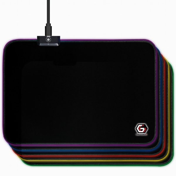 TECHMADE GEMBIRD MOUSEPAD GAMING CON EFFETTO LUMINOSO A LED