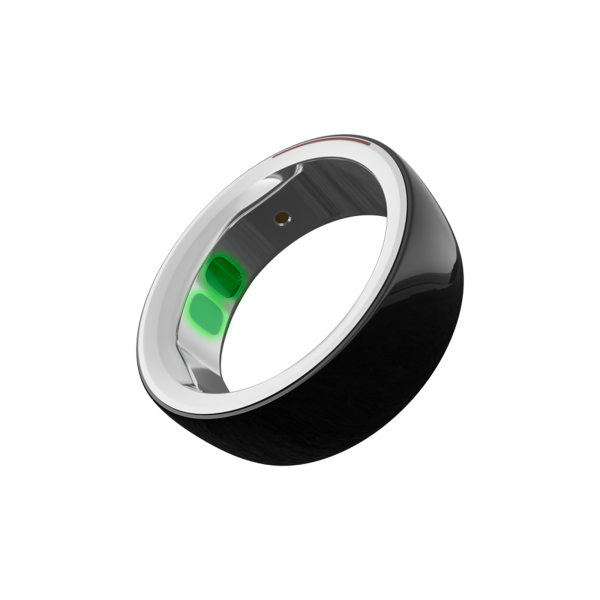 NIAH MOON SMART RING NERO MISURA 7 - Ã˜18,20MM