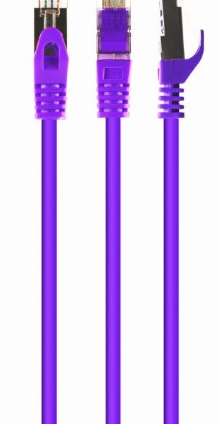 TECHMADE GEMBIRD FTP Cat6 Patch cord, purple, 3 m