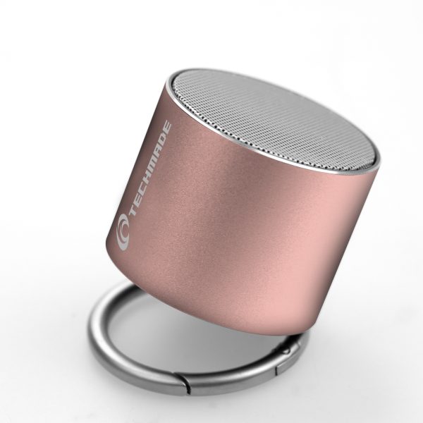 TECHMADE SPEAKER PINK PORTATILE SENZA FILO