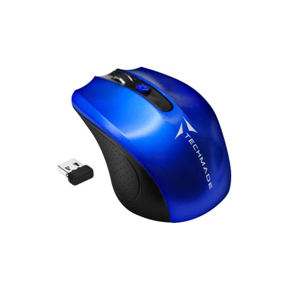 TECHMADE MOUSE WIRELESSTM-XJ30-BL